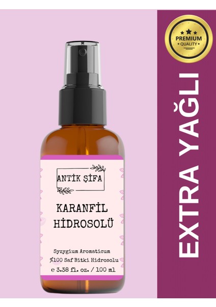 Karanfil Suyu (100 Ml)- %100 Seyreltilmemiş, Doğal