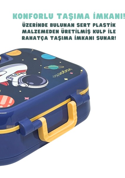 Bento 1030ML Lunchbox Yeni Koleksiyon Tek Katlı 3 Bölmeli Pp Plastik Sefer Tası Yemek Kutusu modelleri