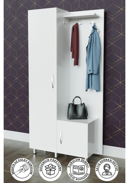 "pelen" Portmanto Askılık Vestiyer Ayakkabılık