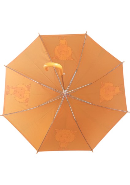 Rubanis Turuncu Çocuk Şemsiyesi 4 - 9 Yaş indirimleri