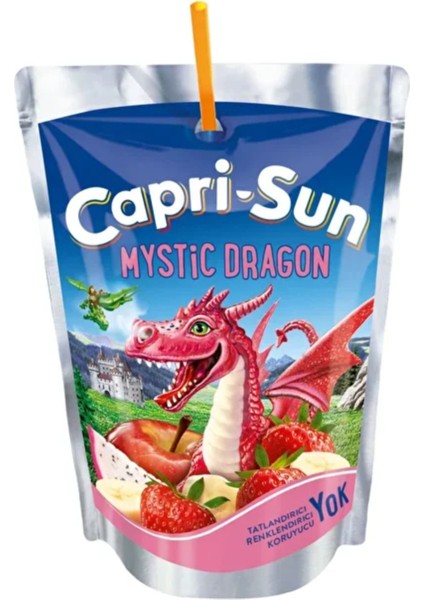 Capri-Sun Mystic Dragon Içecek – 200 ml x 20’li Ekonomik Paket