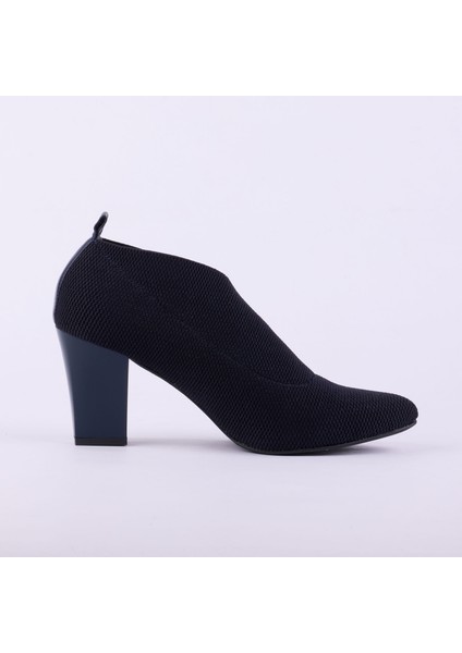 Hakiki Deri ve Likralı Topuklu Kadın Ayakkabısı 25MHT967 indirimleri