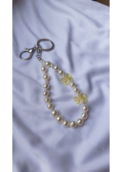 Inci Detaylı & Renkli Fiyonk Charm Anahtarlık Çanta Süsü modelleri