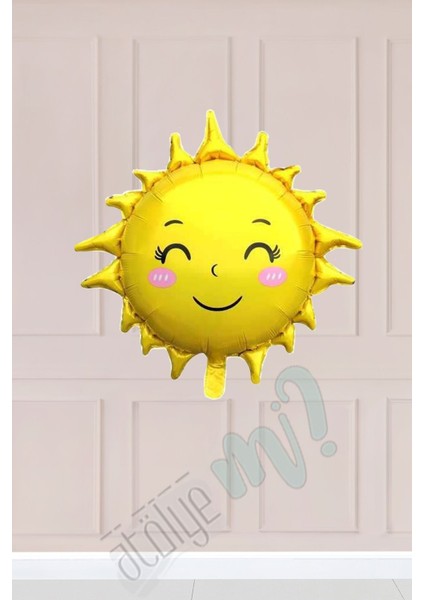 Gülümseyen Güneş Folyo Balon