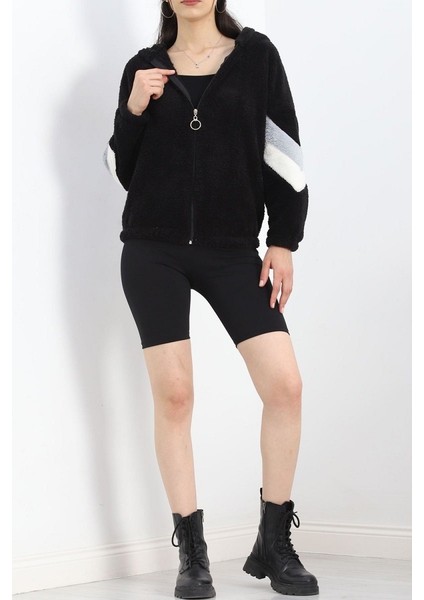 Peluş Ceket Siyah - 12348.701. indirimleri