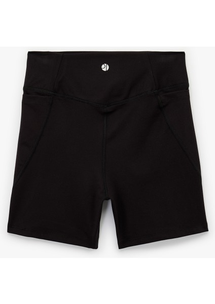 Yüksek Bel Interlok Cep Detaylı Spor Biker Tayt fiyatları