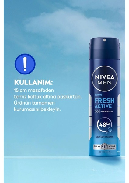 Deodorant Dragon&coconut 150 ml 3 Adet + Nıveamen Erkek Sprey Deodorant Fresh Active 150ML 3 Adet modelleri