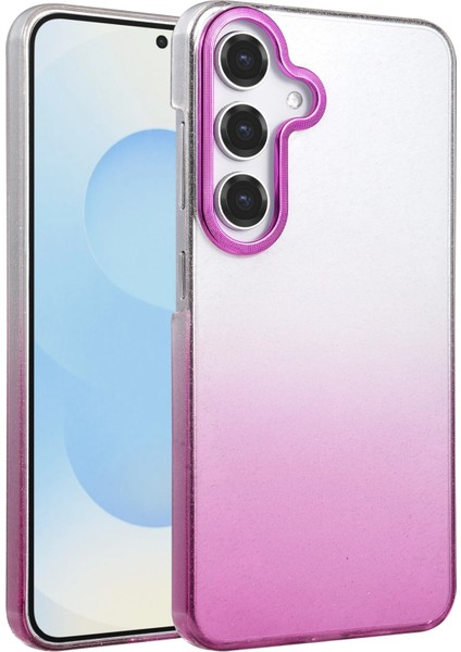 Samsung Galaxy A55 5g Aurora Shine Glossy Kılıf – Luxury Kapak - Siyah fiyatları