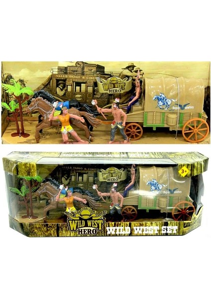 Nessiworld Kovboy Kızılderili Oyun Seti modelleri