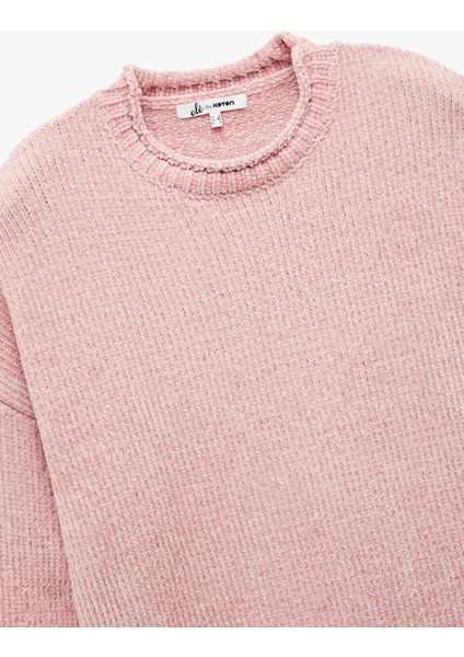 Uzun Kollu Bisiklet Yaka Basic Triko Kazak indirimleri