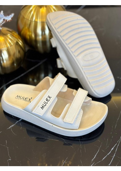 Kadın Ortopedik Çift Cırtlı Tam Kalıp Günlük Rahat Terlik indirimleri