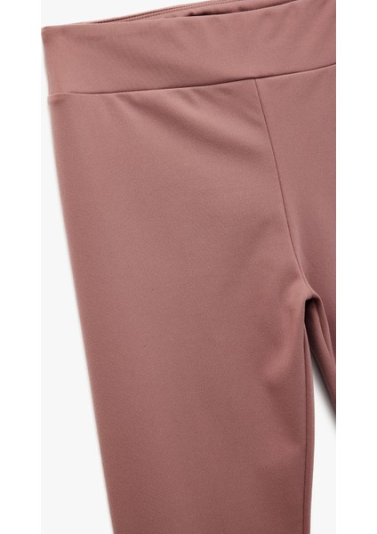 Beli Lastikli Dikişsiz Basic Tayt modelleri