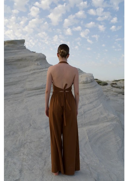 Keten Yüksek Bel Pantolon fiyatları