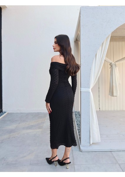 Ön Düğüm Detaylı Dantel Elbise indirimleri