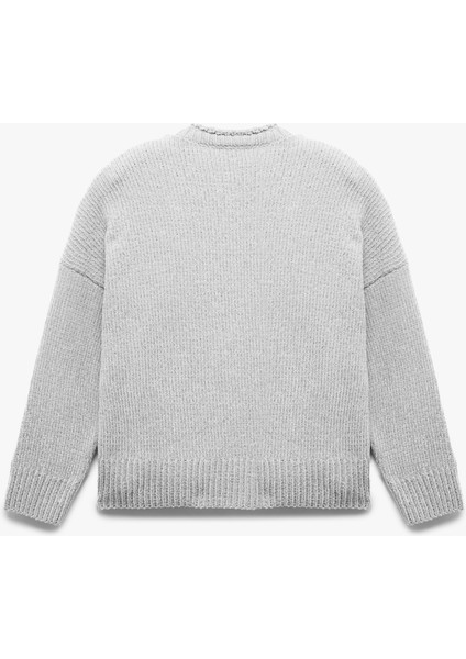 Uzun Kollu Bisiklet Yaka Basic Triko Kazak fırsatları