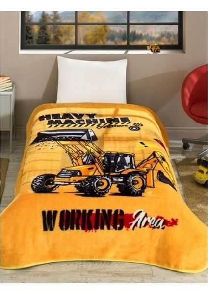 Prime Tek Kişilik Battaniye (155X215)-HEAVY Machine Turuncu fiyatları