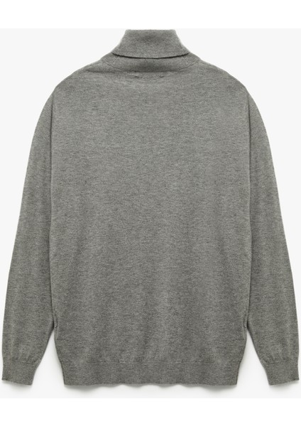 Viskon Karışımlı Uzun Kollu Balıkçı Yaka Basic Triko Kazak fiyatları