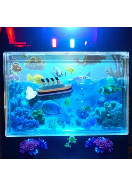 Vıp Akvaryum Dünyası Büyük Boy Batmayan Titanik Cruise Gemisi Sulu Dalgalanan Gemi Tıtanıc Cruıse fırsatları