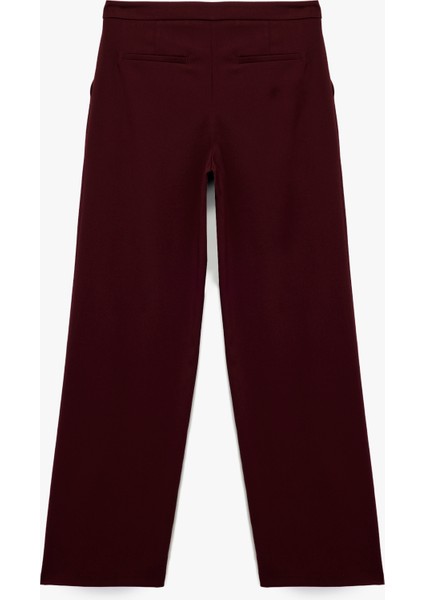 Cepli Düz Geniş Paça Palazzo Kumaş Pantolon fiyatları