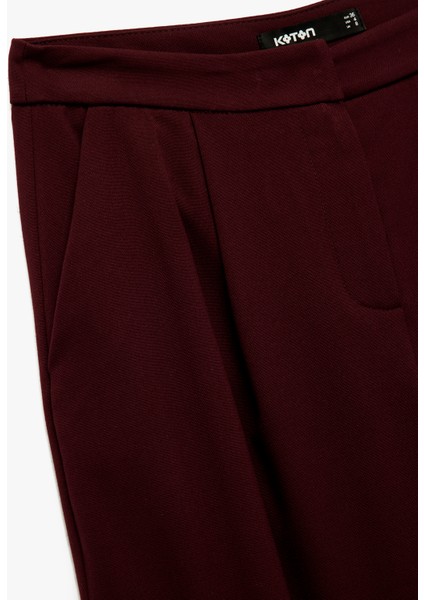 Cepli Düz Geniş Paça Palazzo Kumaş Pantolon modelleri