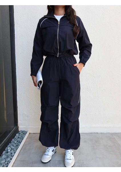 Bel Lastik Bağlama Şeritli Paraşüt Takım modelleri