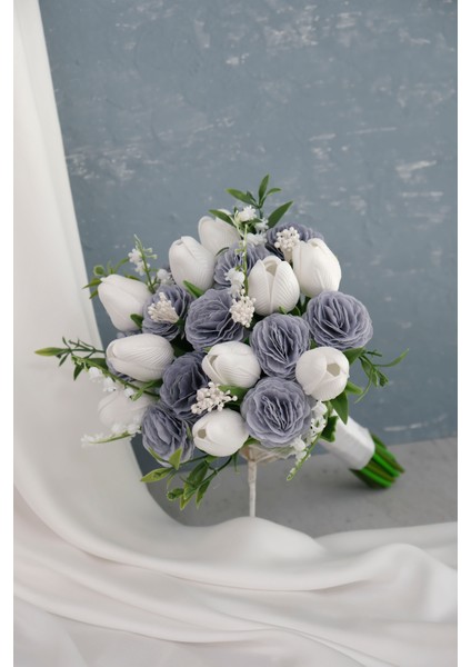 Lale Gül Gri Beyaz Gelin Çiçeği fiyatları