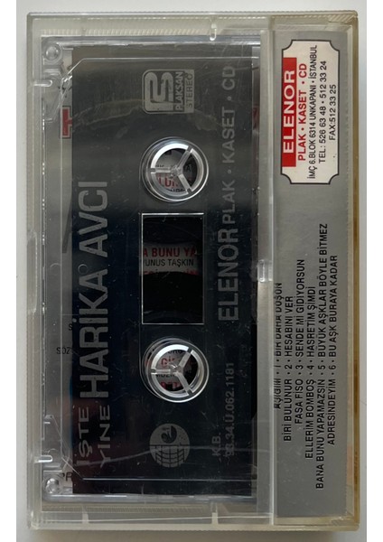 Harika Avcı Işte Yine Kaset (Orijnal Dönem Baskı Kaset) fiyatları
