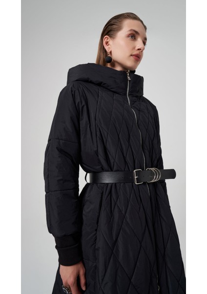 Kapitone Uzun Şişme Mont fırsatları