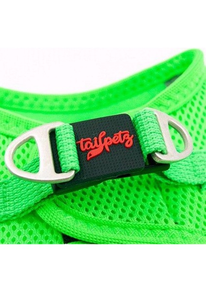 Tailpetz Air Mesh Köpek Göğüs Tasması Xsmall 32X36 cm Neon Yeşil fırsatları