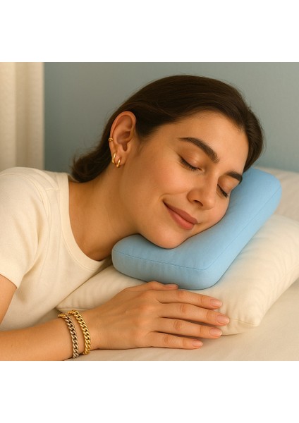 - Piercing Yastığı, Kulak Boşluklu Yastık, Piercingli Kulak Için Yastık , Yeşil