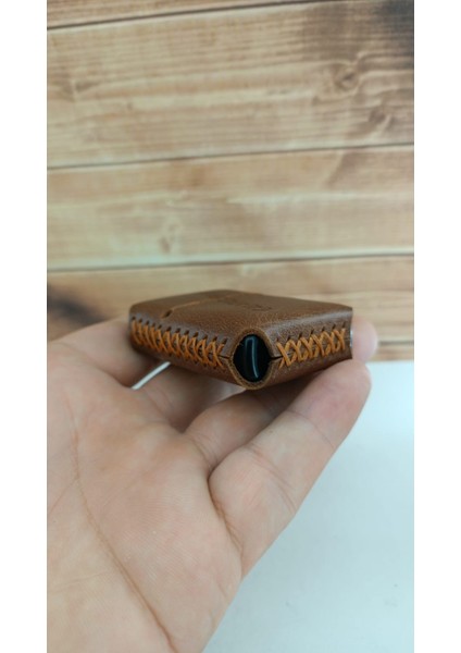 Galatasaray Kişiye Özel Hakiki Deri Benzinli Çakmak