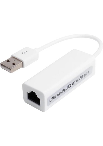 NRT-1520 USB 2.0 To Ethernet Çevirici Adaptör 100MBPS USB Çıkışını Internet Soketine Çevirici Dönüştürücü