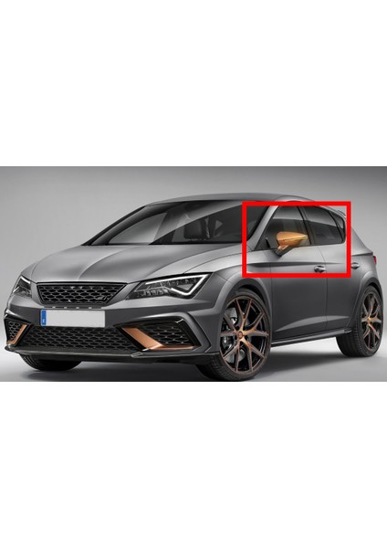 Seat Leon 3 Mk3 2013-2020 Arası Modeller Sol Dış Dikiz Aynası Sinyal Lambası 5F0949101B fırsatları