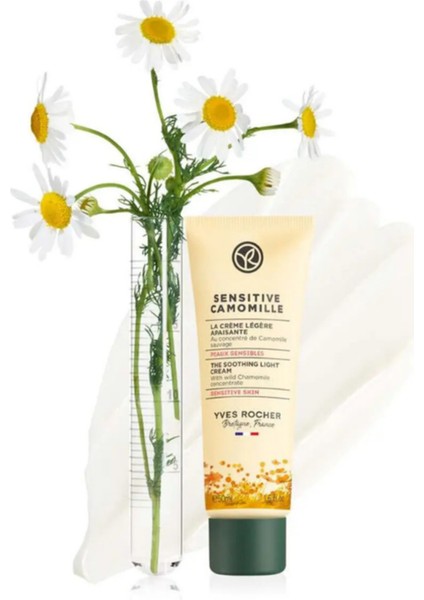 Hassas Ciltler Için Hafif Nemlendirici Krem – Sensitive Camomille Serisi