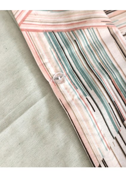 Geometrik Çift Kişilik Lastikli Çarşaf Nevresim Takım indirimleri