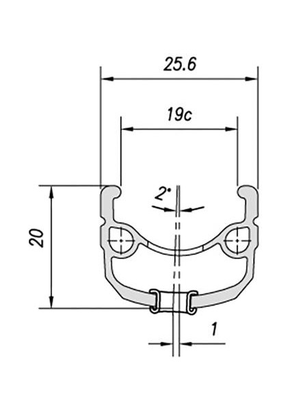 Mach1 V-Fren Uyumlu Jant Çemberi 26" 36H fiyatları