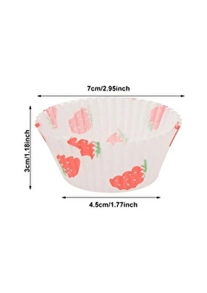 100 Adet Kağıt Kek Kapsülü | Muffin Cupcake Kek Kapsülü | 100'lü Kağıt Kek Kalıbı fiyatları