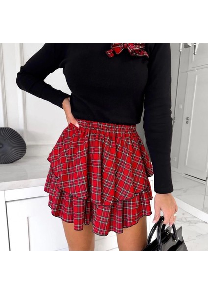 Mdb Kadın Dijital Baskılı Dalgıç Kumaş Fıyonk Aksesuarlı Takım indirimleri