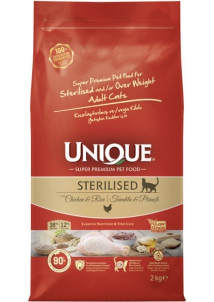 Strelised Tavuklu Kısır Kedi Maması 1,5kg