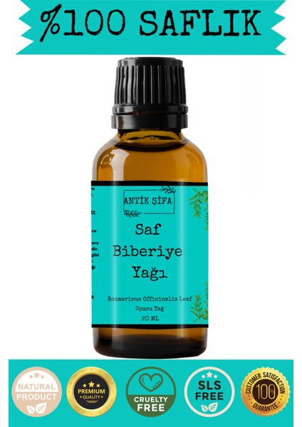 Biberiye Yağı (20 Ml)- %100 Saf Seyreltilmemiş Doğal Biberiye Uçucu Yağı modelleri