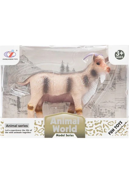 Kutulu Model Figür Hayvan Sakallı Keçi