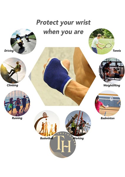 Sporcu El Bileklik Koruyucu Ağrı Bandaj Destekli Elastik Medikal Statik El Bilek Ateli fırsatları