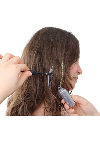 Lukky Saç Maskarası Simli Altın