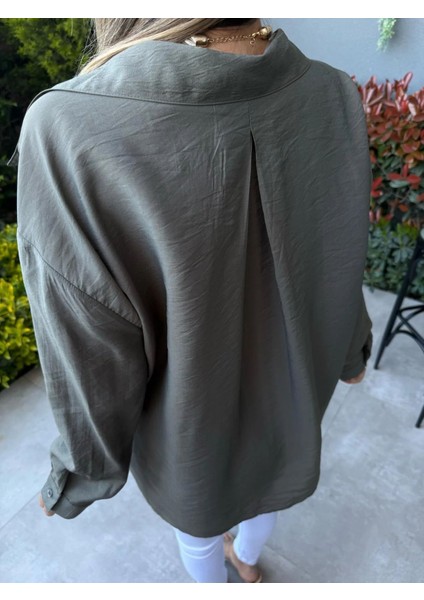 Cepli Oversize Ayrobin Gömlek fiyatları