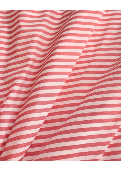 Kırmzı Çizgili Çift Kişilik Lastikli Çarşaf fırsatları