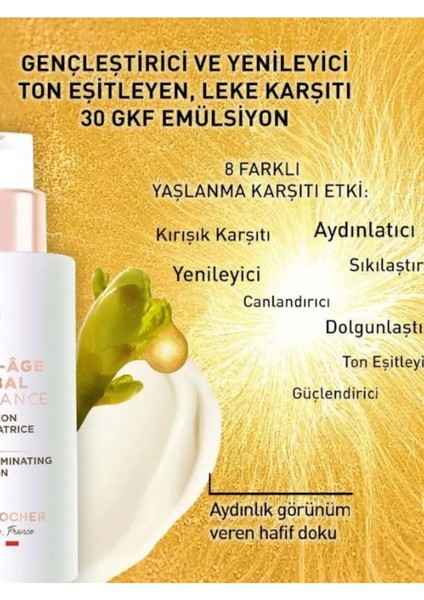 Leke Karşıtı 30 Spf Emülsiyon Krem - Anti-Age Global 50 ml modelleri