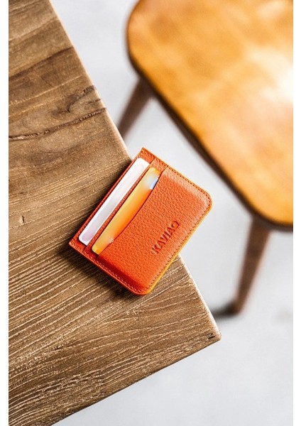 Capitao Turuncu Deri Kartlık