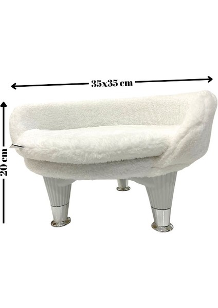 Kedinize Özel Taht | Kedi Yatağı | 35 ve 45 cm Ölçüler | Kedilere Özel Lüks Ayaklı Tasarım | Modern ve Şık Görünüm | Kediler Için Rahat Dinlenme, Oyun ve Keyif Alanı Sunan Dayanıklı ve Konforlu Ürün fiyatları