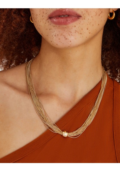 Çoklu Boncuk Kolye modelleri