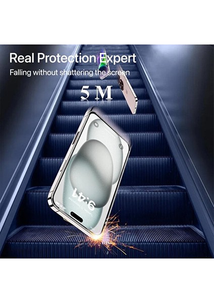 iPhone 17 Uyumlu Antistatic Tam Kapatan Tamperli Cam Ekran Koruyucu Kırılmaz Cam modelleri
